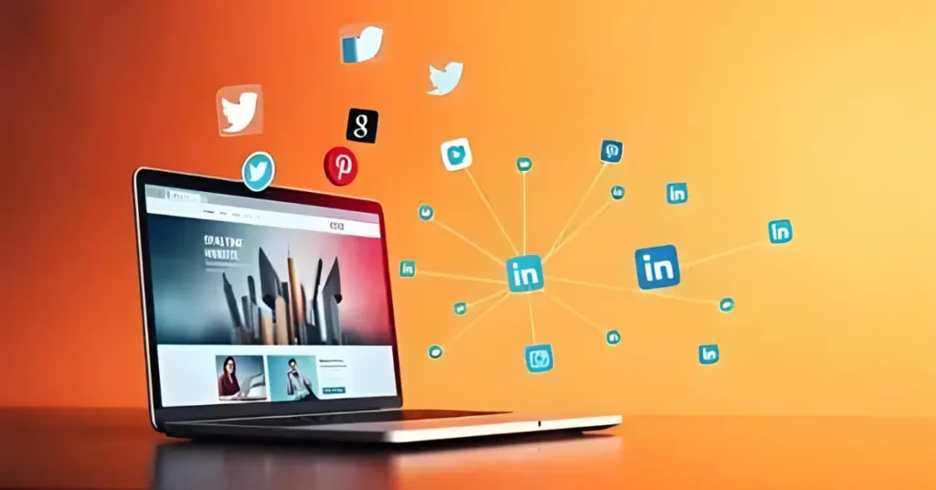 Website First. Social media