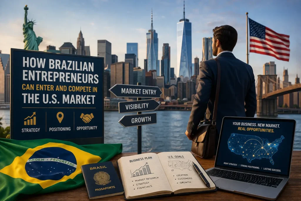 Brazilian Entrepreneurs Can Enter and Compete in the U.S. Market